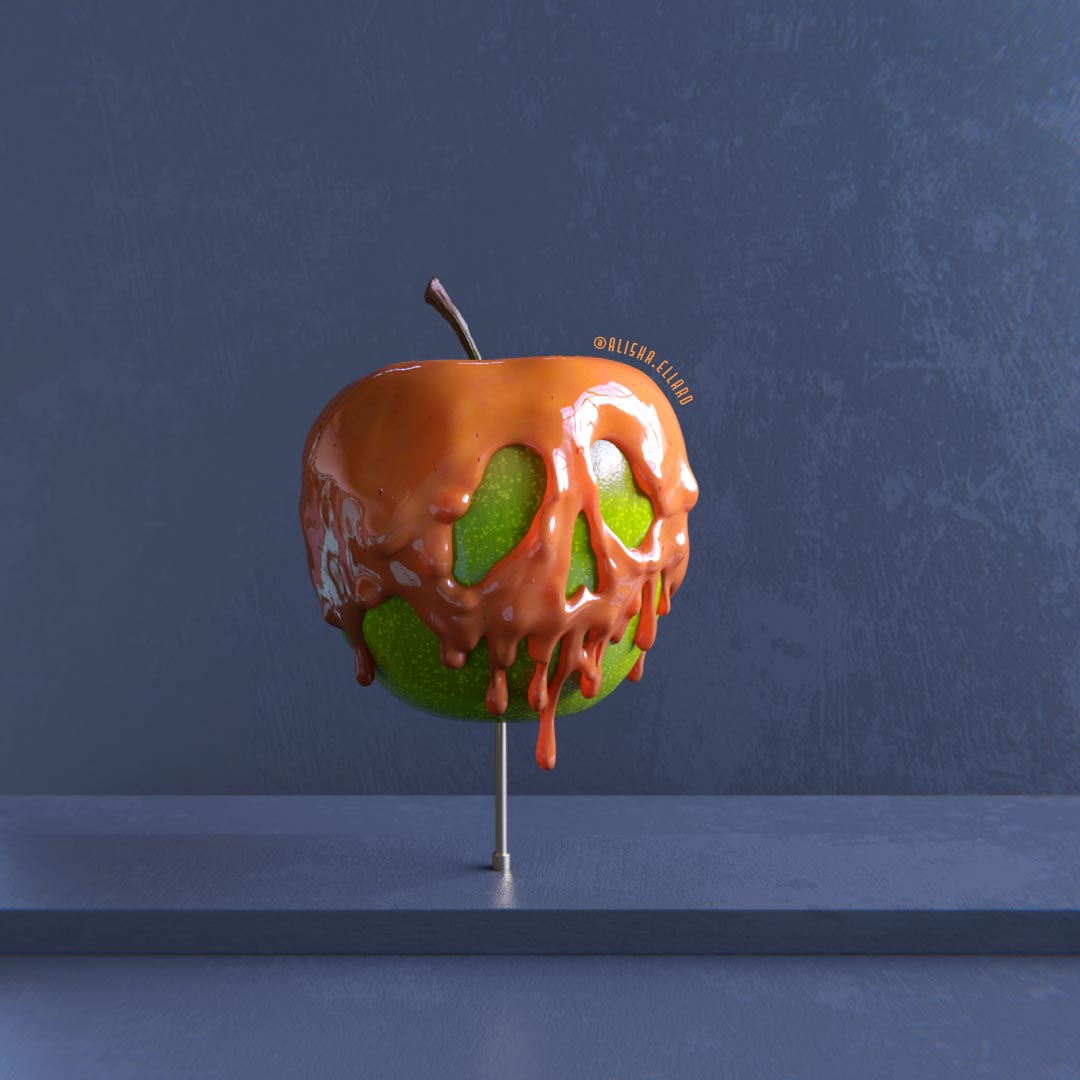 Suspicious Caramel Apple