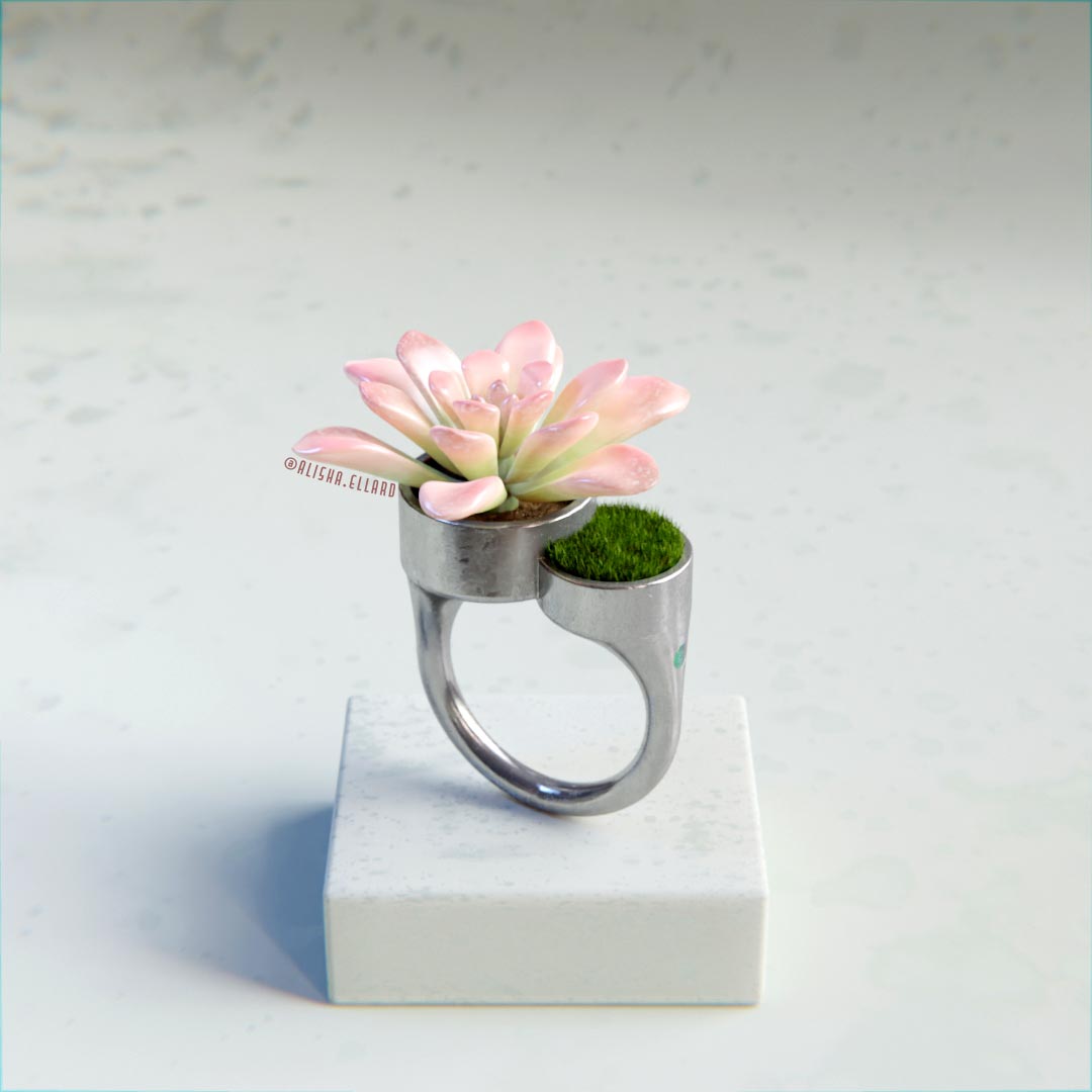 Succulent Ring