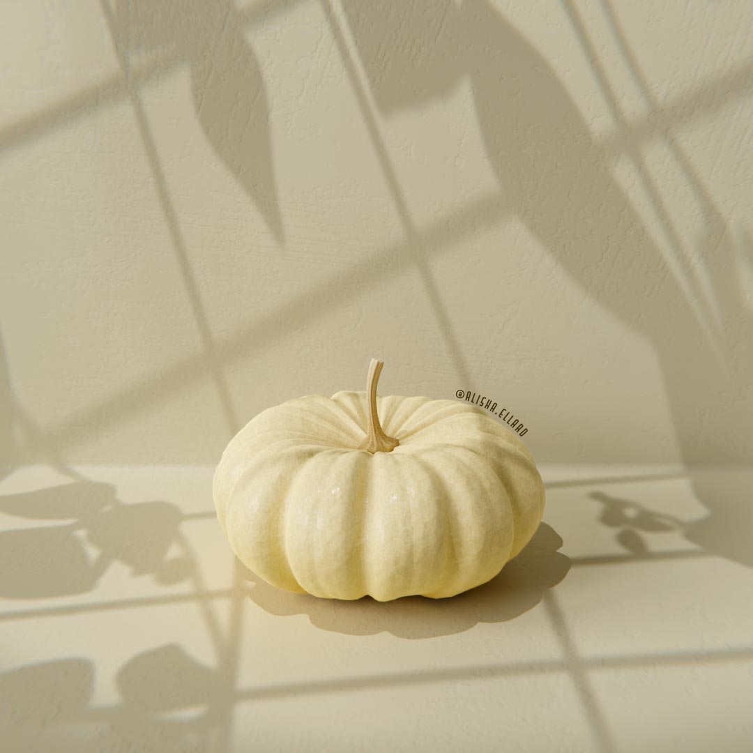 Tiny White Pumpkin