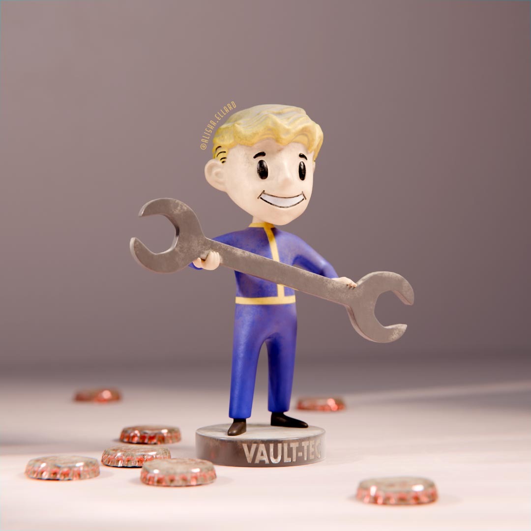 Repair bobblehead